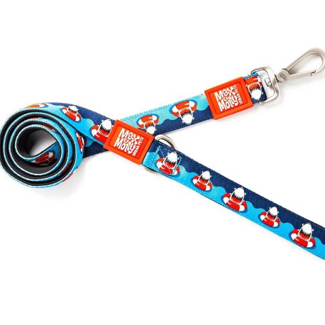 Correa corta frenzy the shark para perros max & molly