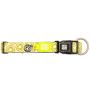 Muestra tejido Collar Kiwi para perros max y molly