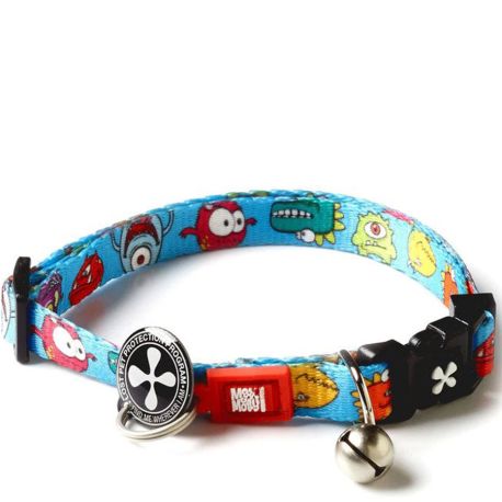 Collar little monster para gatos max & molly