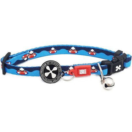 Collar frenzy the shark para gatos max & molly