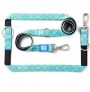 Correa ajustable retro blue para perros max & molly