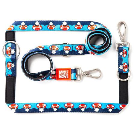 Correa ajustable frenzy the shark para perros max & molly