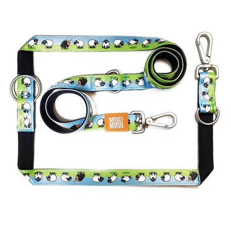 Correa ajustable black sheep para perros max & molly