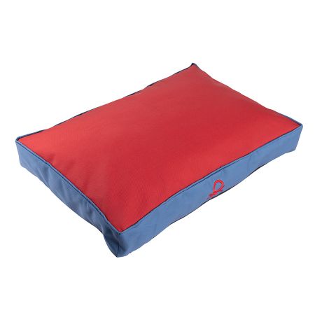 Funda para colchón Benetton Classic para perros de color rojo y azul