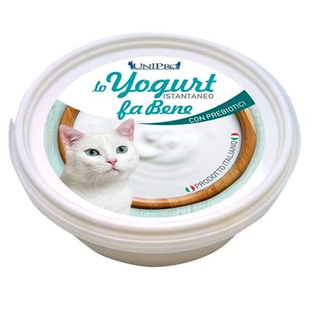 Tarrina de yogurt cremoso instantáneo para perros unipro de 20g