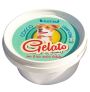 Helado en tarrina de sabor coco y frambuesa con vitaminas para perros unipro gelato de 60g