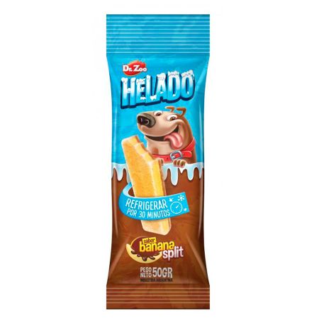 Dr Zoo Helado banana split para perros 50g