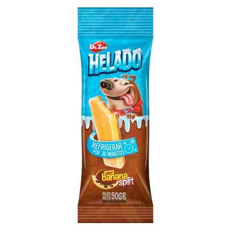 Dr Zoo Helado banana split para perros 50g