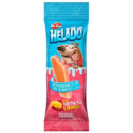 Dr Zoo Helado de salchicha y queso para perros