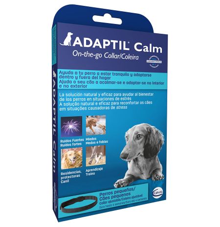 Caja o envase del Collar Ceva Adaptil pequeño 45 cm para calmar y adiestrar perros