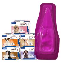 1 unidad de la Pipeta Virbac Effitix para perros contra pulgas, mosquitos y garrapatas