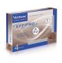 Vista lateral de Effipro de 4 pipetas para perros muy grandes o gigantes de a 40Kg a 60Kg de peso