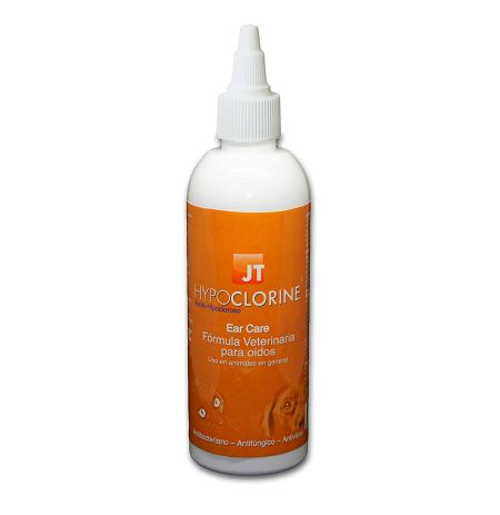 JT Pharma Hypoclorine ear care para heridas en oídos de perros y gatos en formato de 150ml
