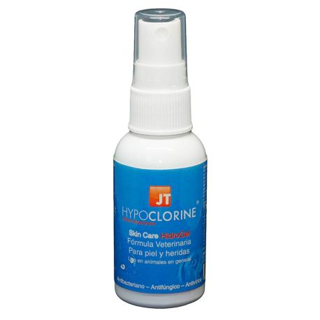 JT Pharma Hypoclorine skin care hidrogel heridas y ulceras de perros y gatos en formato pequeño de 60ml