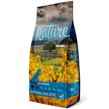 Saco de pienso Satisfaction nature cachorros (pollo y arroz) de 12Kg 