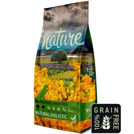 Pienso Satisfaction nature grain free para perros en saco de 12Kg