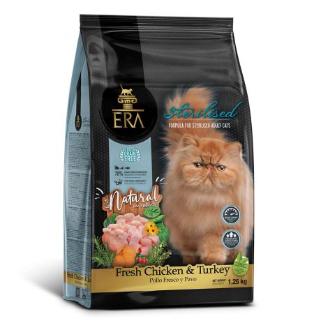 Pienso ERA Centurion chicken & Turkey para gatos esterilizados