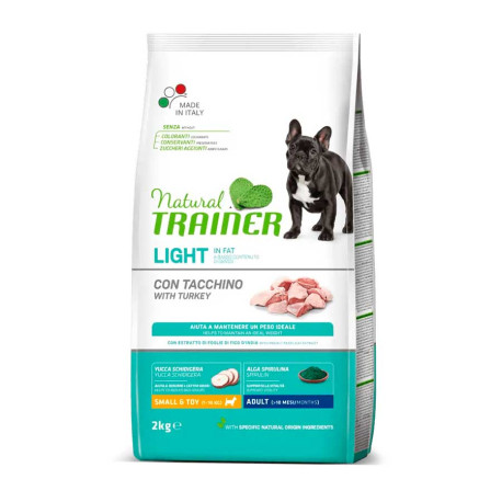 Pienso Affinity Natural trainer mini light in fat para perros pequeños en formato de 2Kg