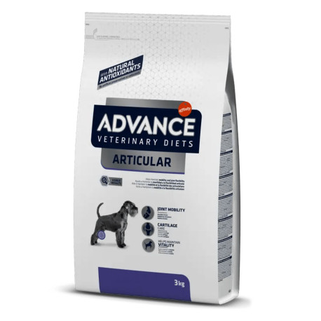 Pienso Affinity Advance Veterinary articular care para perros en formato de 3Kg