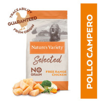 Nature's variety selected medium adult pollo campero