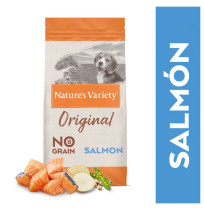 Nature's variety original no grain junior salm&oacute;n para cachorros