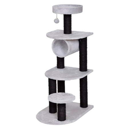 Duvo rascador adrien gris y negro