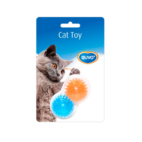 Bolas erizo duvo para gatos
