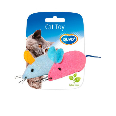 Ratones de juguete duvo para gatos