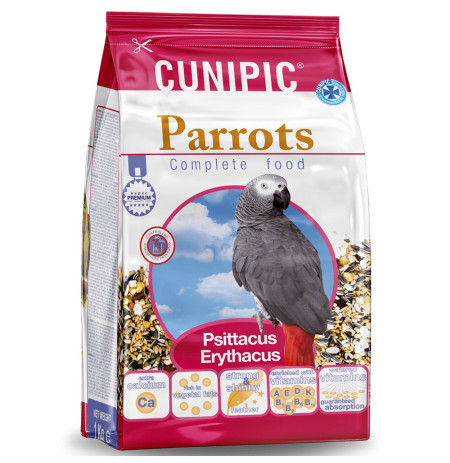 Cunipic pienso para loros comida premium 1Kg