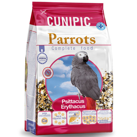 Cunipic pienso para loros comida premium 1Kg