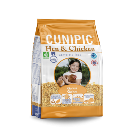 Pienso o comida para gallinas comida super premium cunipic en 4Kg