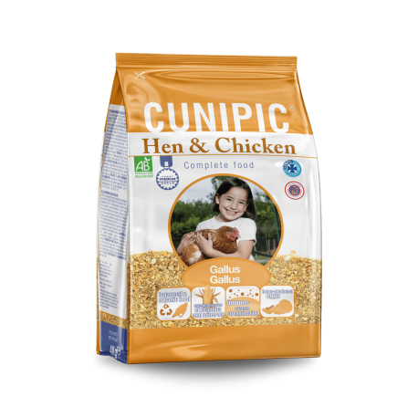 Pienso o comida para gallinas comida super premium cunipic en 4Kg