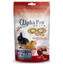 Snacks de manzana para conejos y roedores cunipic alpha pro
