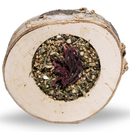 Naturaliss snack pizza de abedul con semillas para roedores de Cunipic