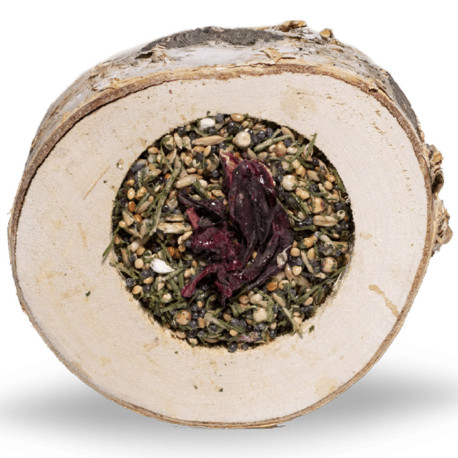 Naturaliss snack pizza de abedul con semillas para roedores de Cunipic