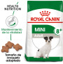 Royal canin mini adult +8 para perros