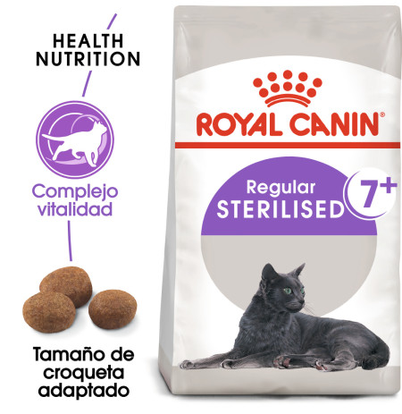 Royal canin sterilised +7 para gatos