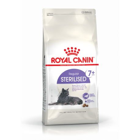 Royal canin sterilised +7 para gatos