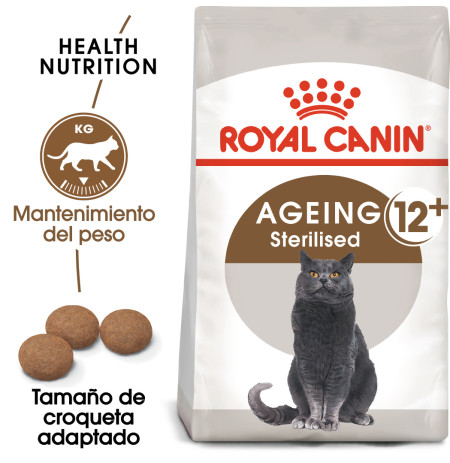 Royal canin sterilised +12 para gatos