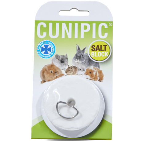 Cnipic Bloque de sal para conejos y roedores suplemento mineral para deshidratación