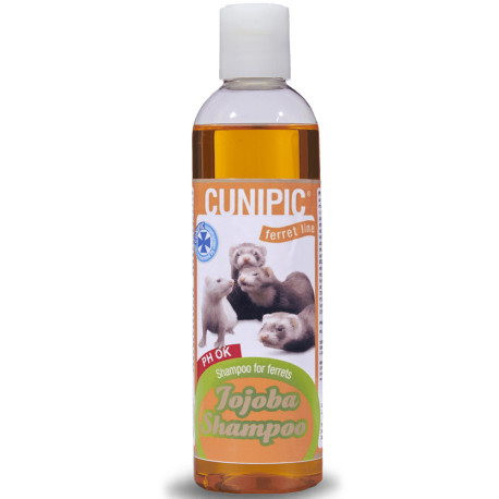 Champú de jojoba para hurones de cunipic en bote de 250ml