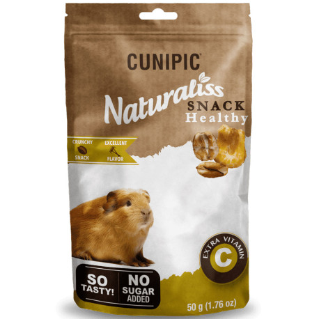 Naturaliss snack healthy Vitamina C para cobayas de Cunipic en 50g