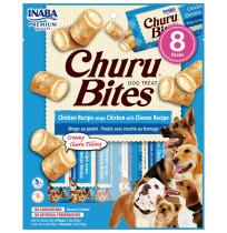 Churu dog bites receta de pollo con queso 8x 12g