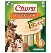 Churu pur&eacute; de pollo para perros