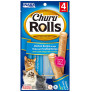 Inaba Churu Cat rolls de atún con vieira para gatos 4 x 10g