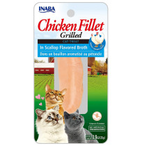 Inaba Churu filete de pollo en caldo de vieira para gatos 25g