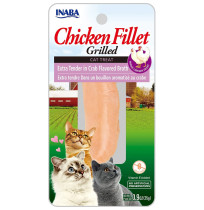 Inaba Churu filete de pollo tierno en caldo de cangrejo para gatos 25g