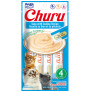 Inaba Churu puré receta de atún con vieira para gatos 4 x 14g 
