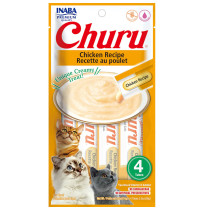 Churu pur&eacute; de pollo para gatos