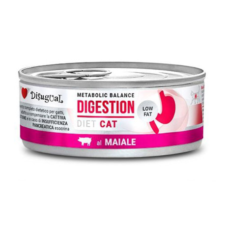 Disugual cat digestión sensible cerdo latas para gatos